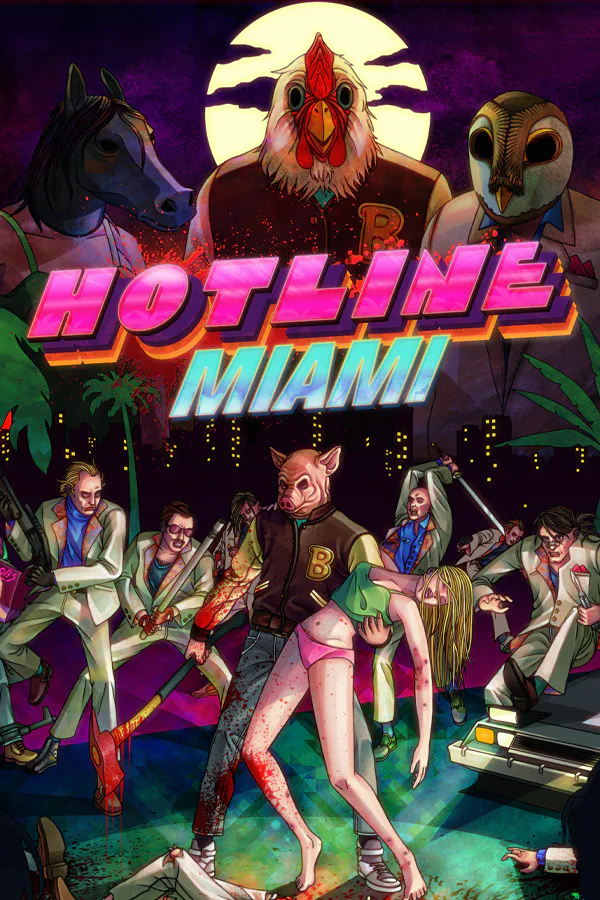 Copertina di Hotline Miami