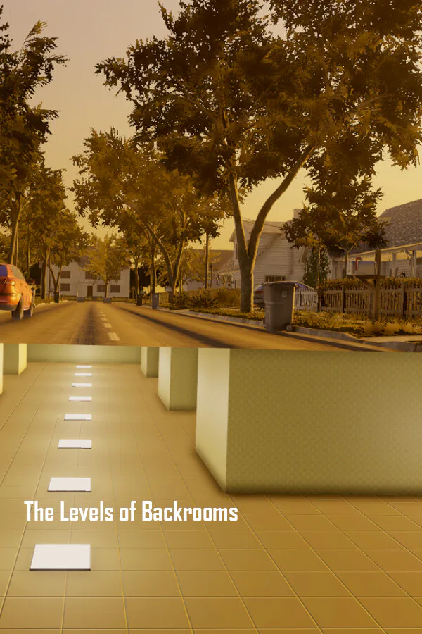 Copertina di The Levels of Backrooms