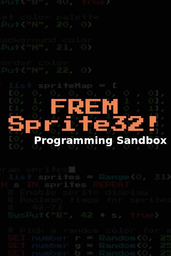 Copertina di FREM Sprite32!