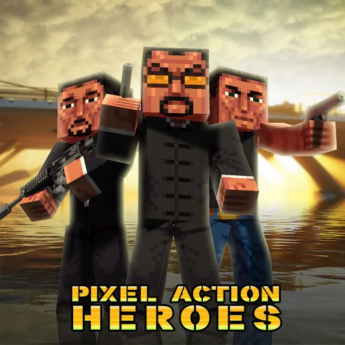Copertina di Pixel Action Heroes