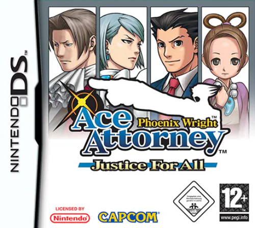 Copertina di Phoenix Wright: Ace Attorney Justice for All